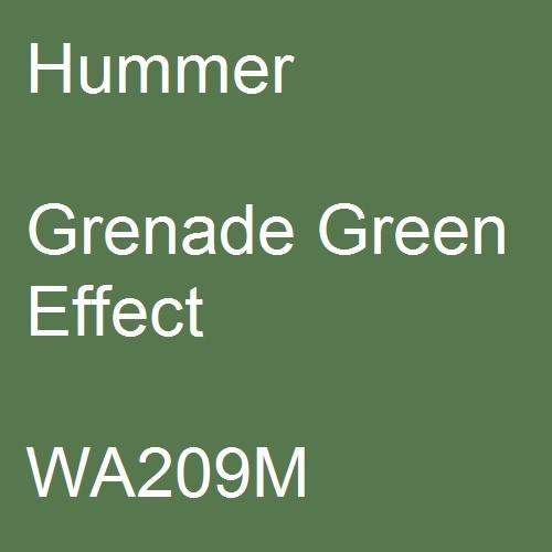 Hummer, Grenade Green Effect, WA209M.